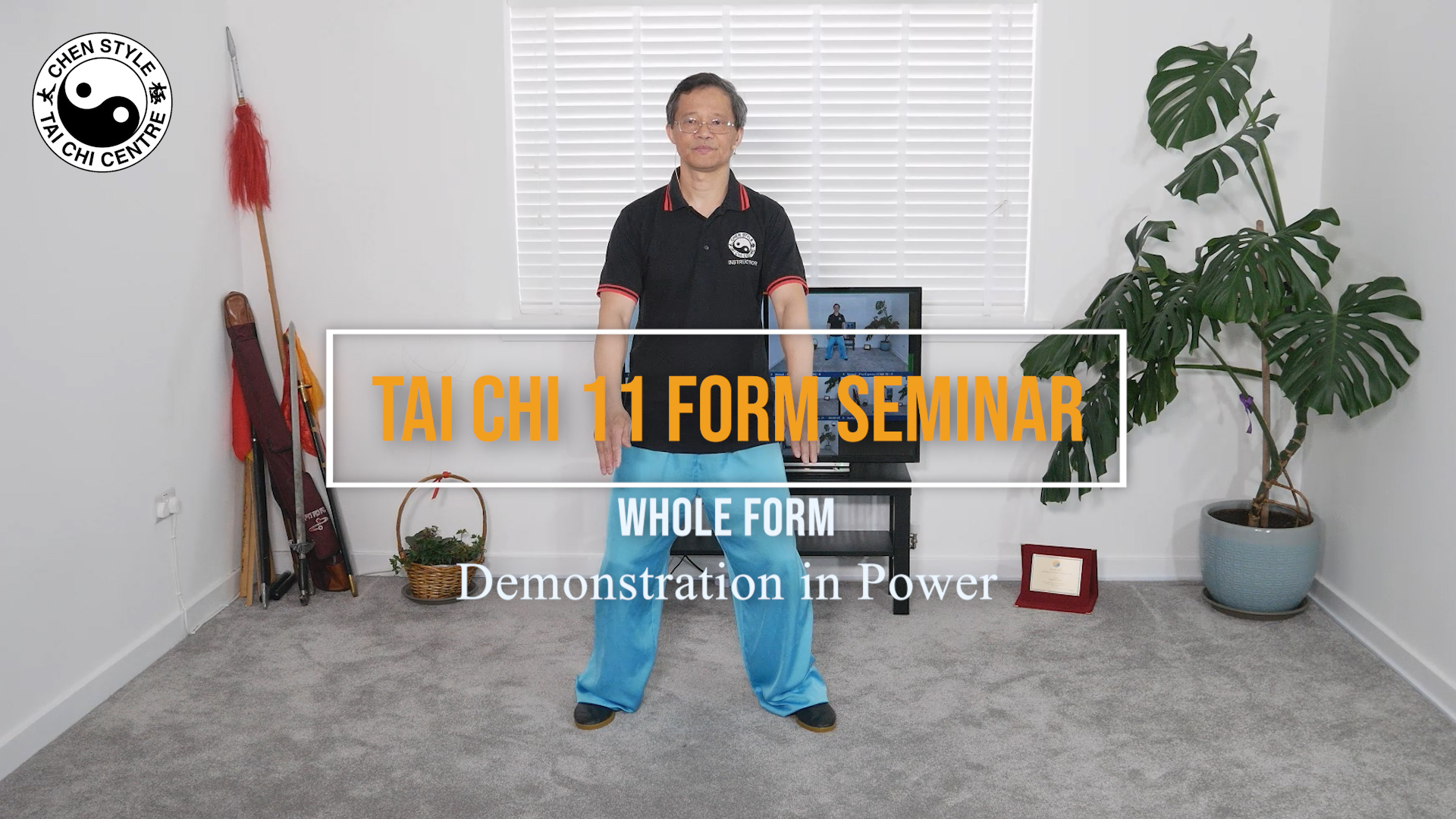 Tai Chi 11 Form Performance with Power;Introduction to 11 Form;Talk about 11 Form vs 8 Form;Talk about the connections between 11 and 8 Form; Follow me polishing;