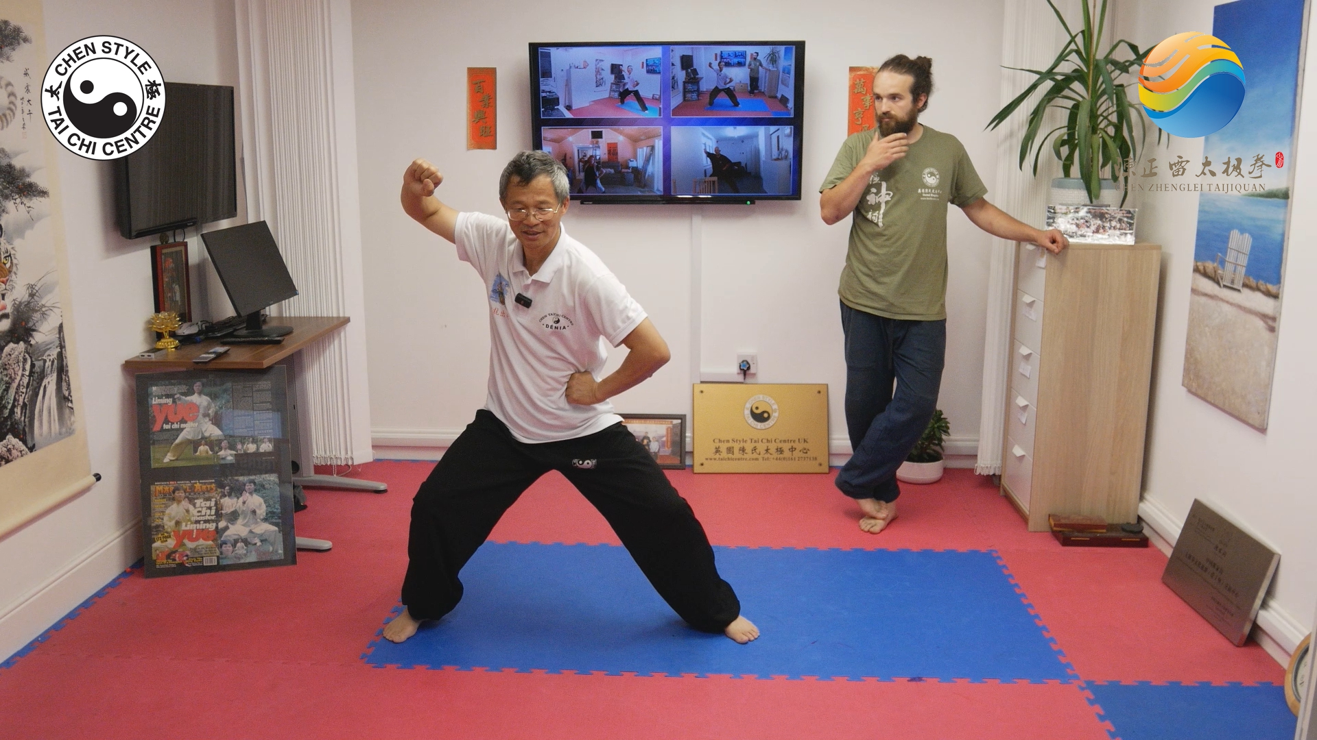Strick with Back;Circling & Application;Flash & Wave Hands;Polishing 2nd Part; Q&A;