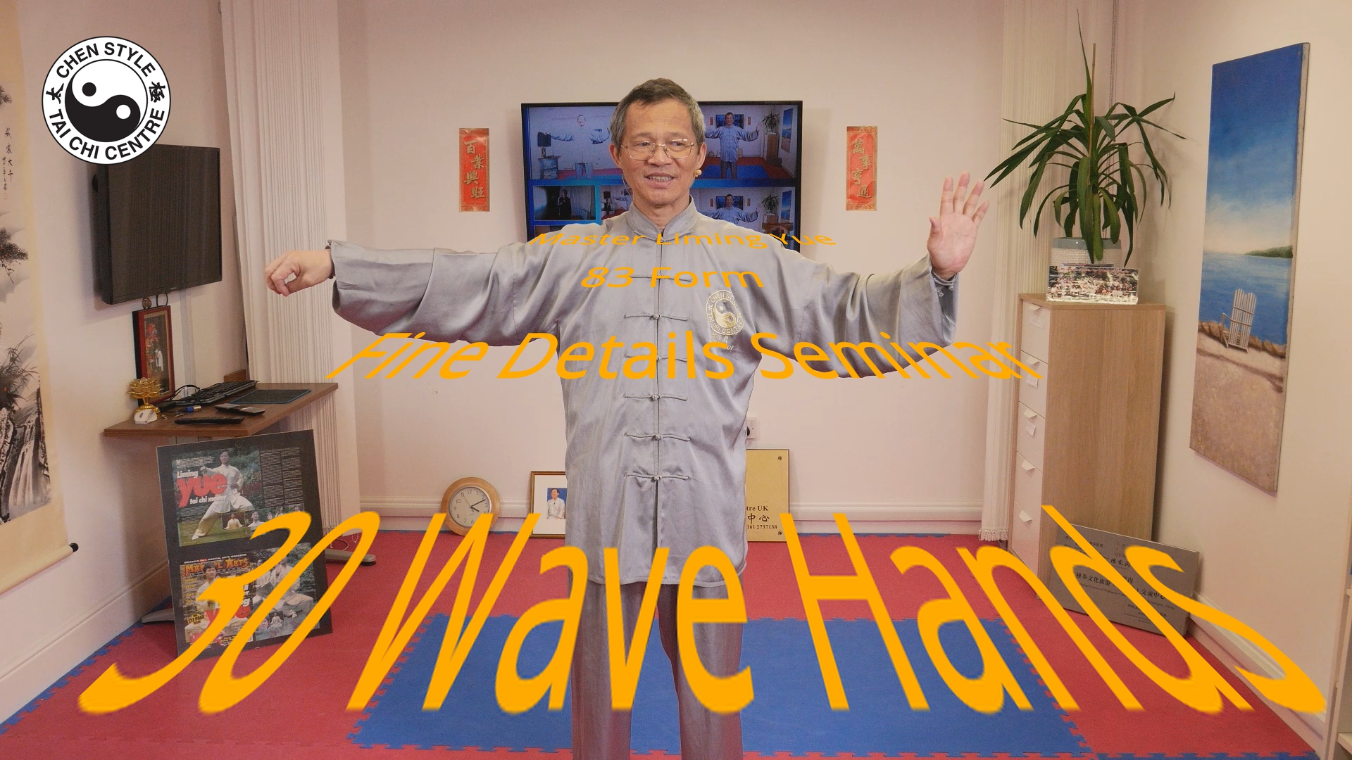 30 Wave Hands; 31 High Pat on Horse; 32 Pat Right Foot;33 Part Left Foot;34 Kick Left Heel;2nd Part Follow me Front & Back;