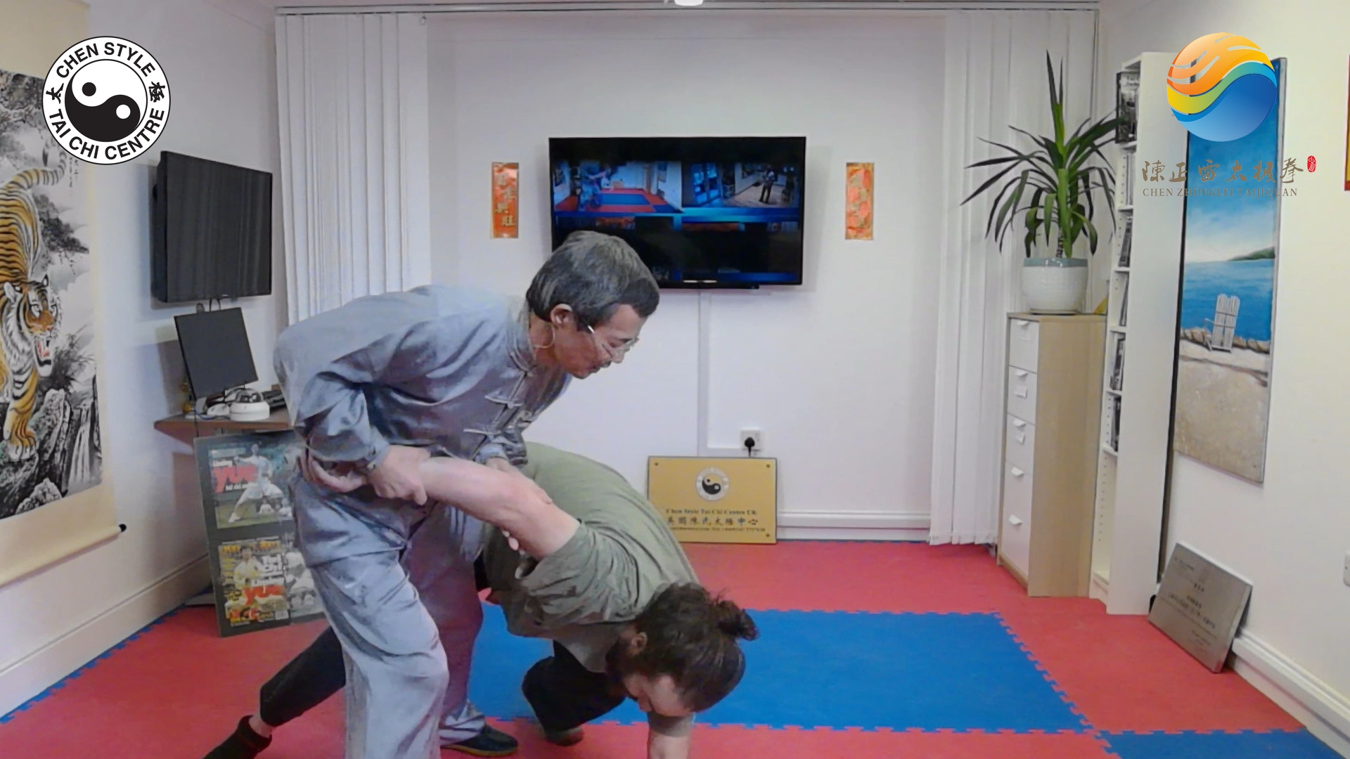 Tiny Twining Moves;23 Flash Over Back;24 Cover Hands Pounch;25 Six Sealing and Four Closing with Apps;26 Single Whip with Apps;27 Wave Hands with Dantian;28 High Pat On Horse;Follow me 2nd Part twice in detail;